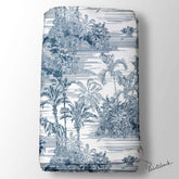 Blue White Jungle Digital Print Manufacturer In Surat